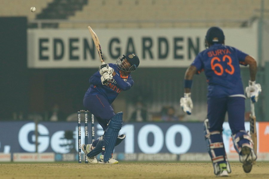 India won the first T20I against West Indies at the Eden Gardens in Kolkata.