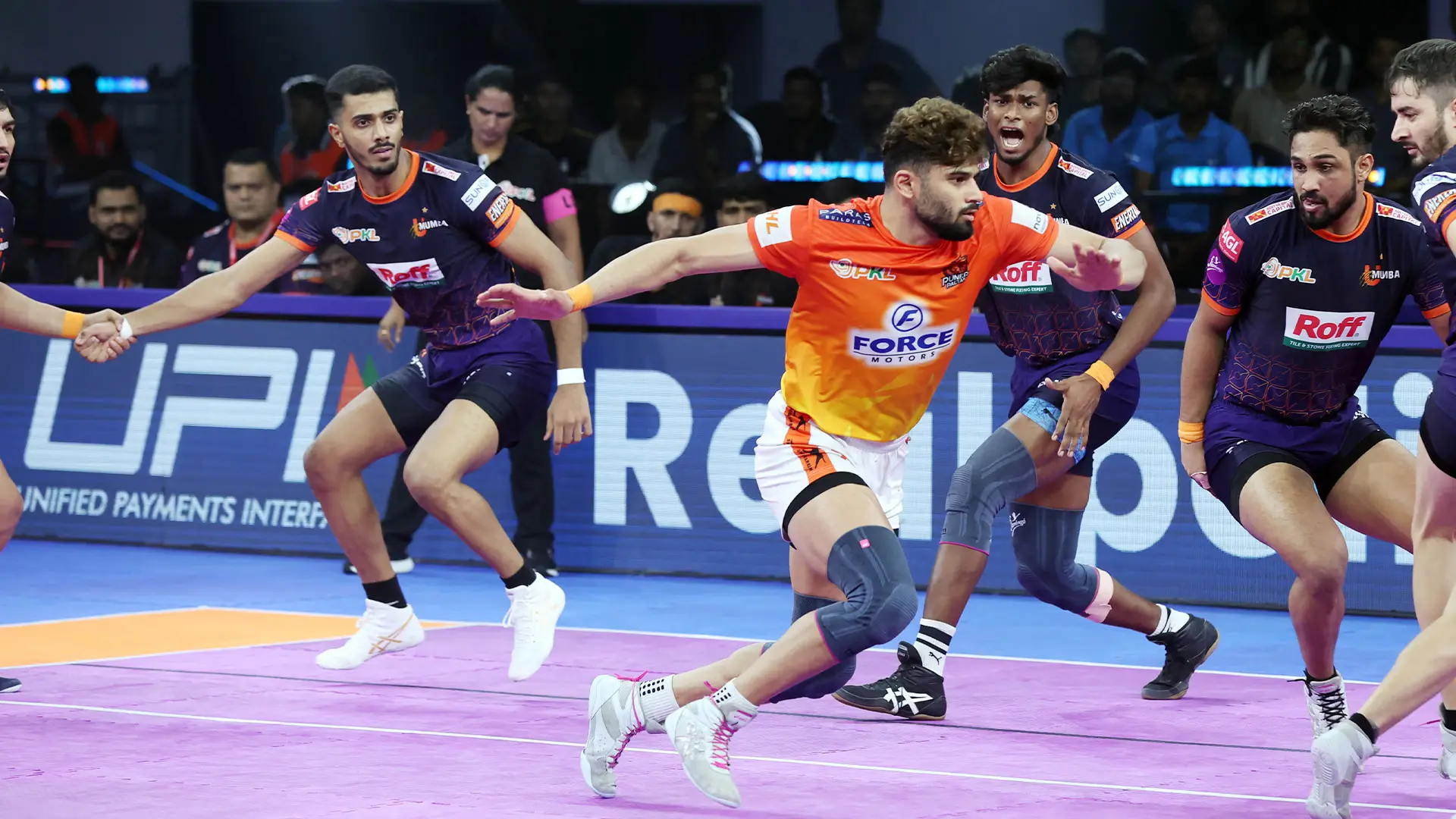 U Mumba Dominate Telugu Titans to Secure 33-26 Win.