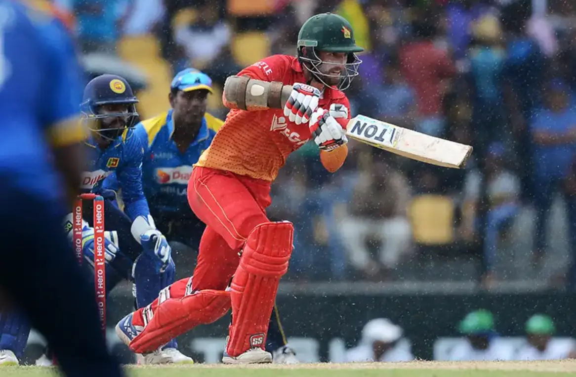 Zimbabwe defeated Sri Lanka by 4 wickets.