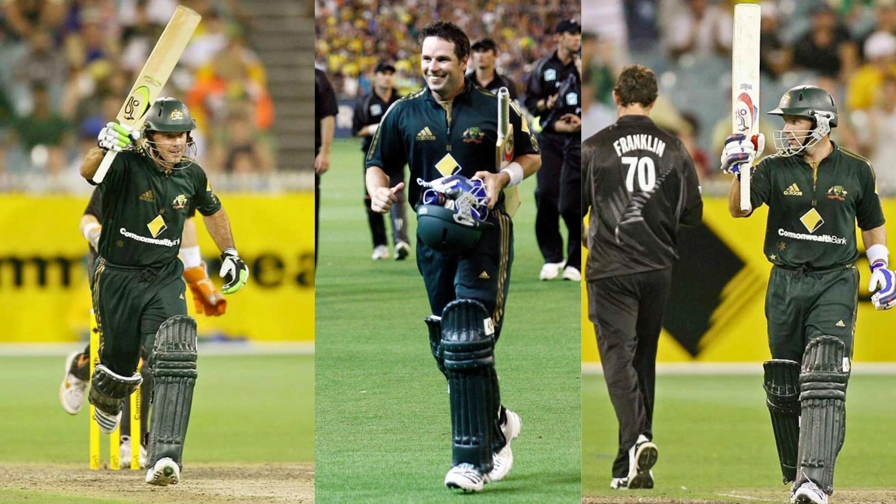 Australia defeats New Zealand in Commonwealth Bank series on 4 February 2007.