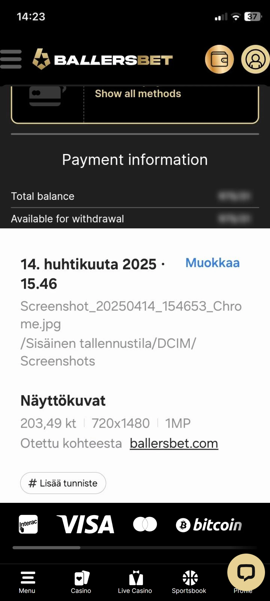 Confirm the request.