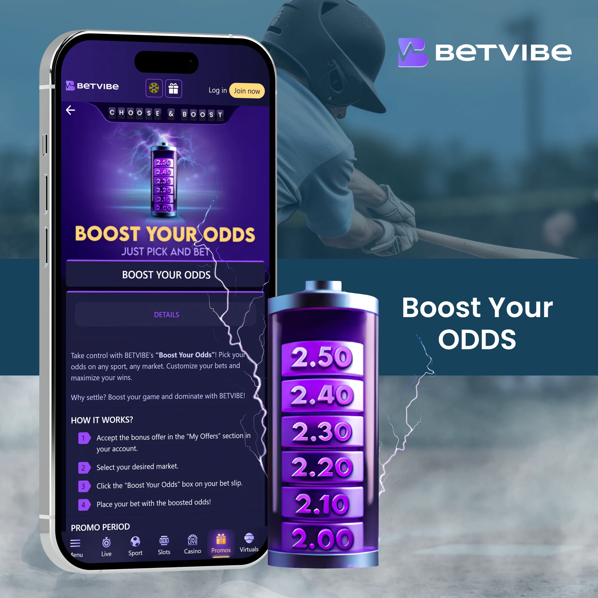 Boost Your Odds.