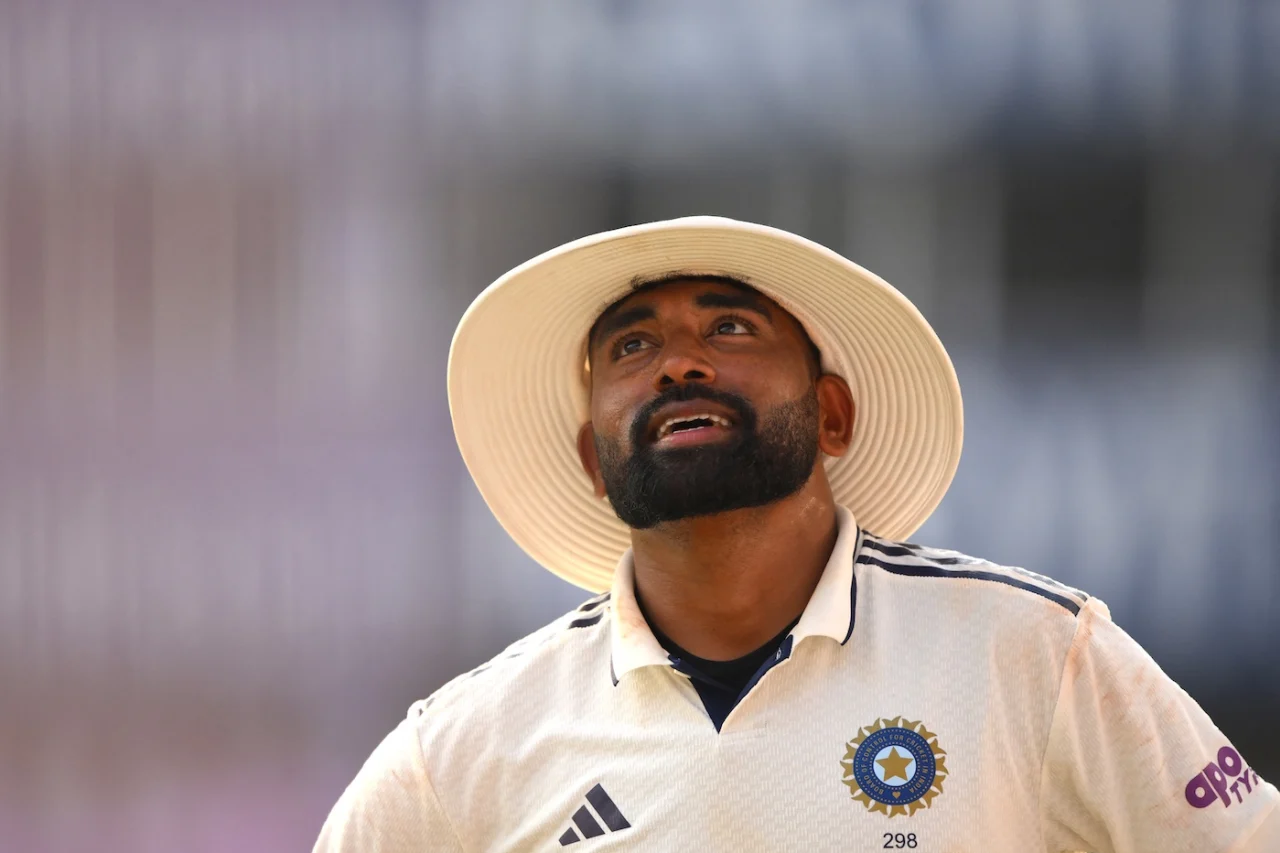Mohammed Siraj maintained his smile even after enduring a difficult day in Guwahati against South Africa