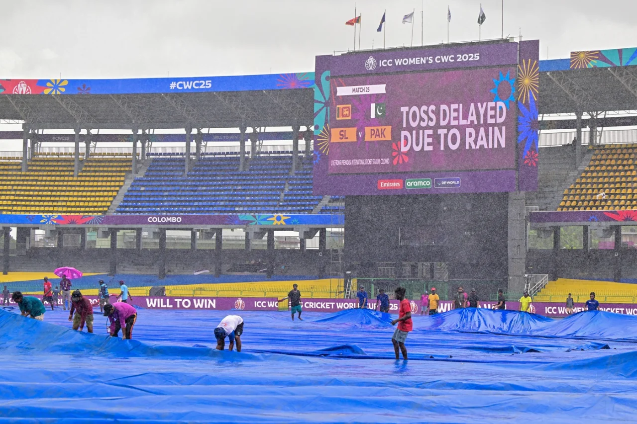 Rain forced yet another abandoned fixture in the Women's World Cup in Colombo