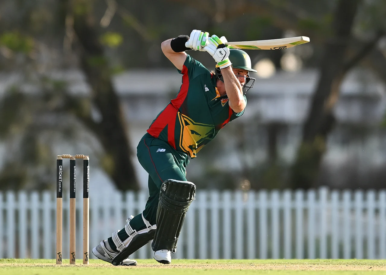 Tasmania batter Tim Ward 
