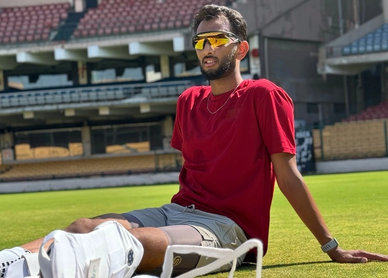  Prasidh Krishna Works on His Batting Before Indian Premier League 2026.