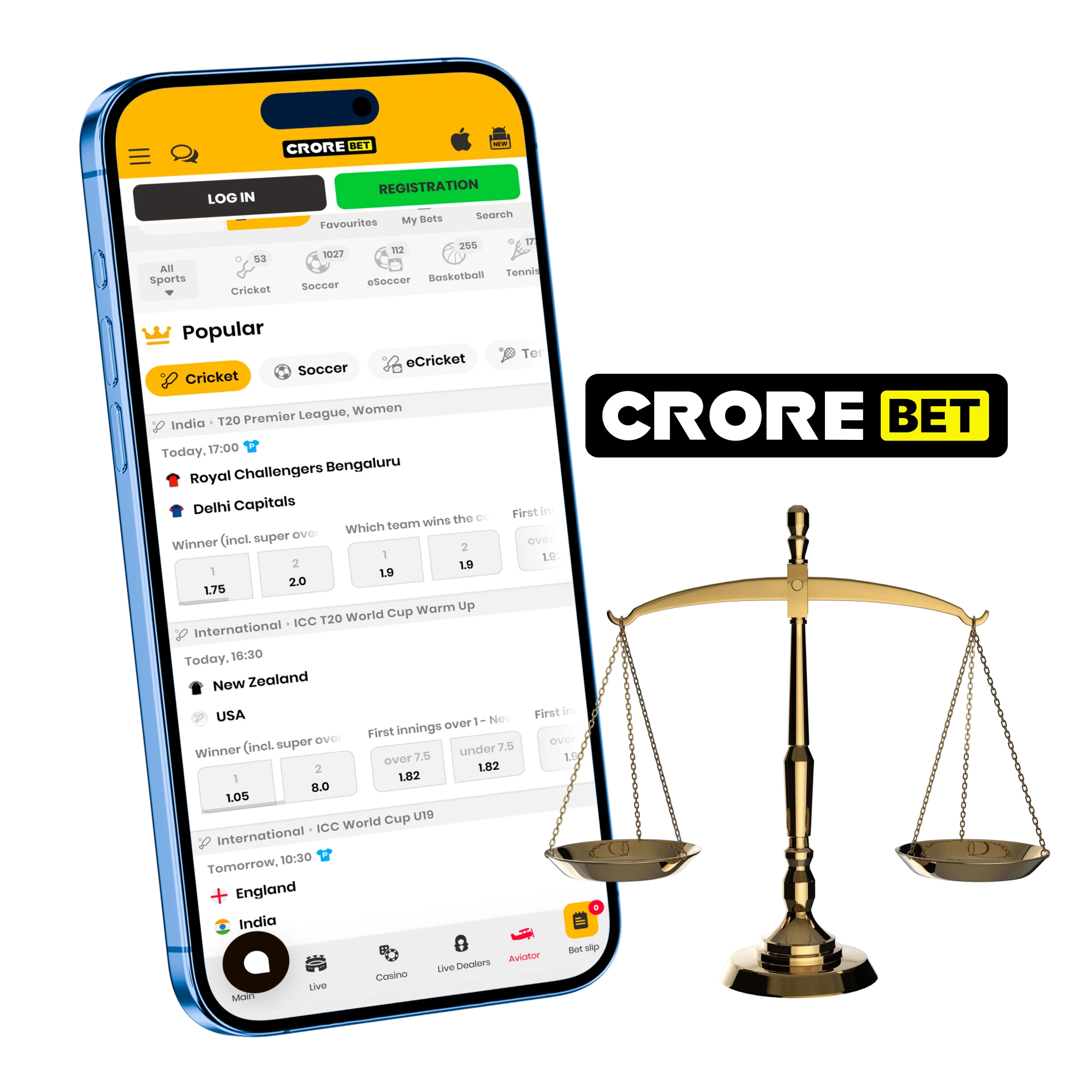 Crorebet - Licensed Under Anjouan Authority.