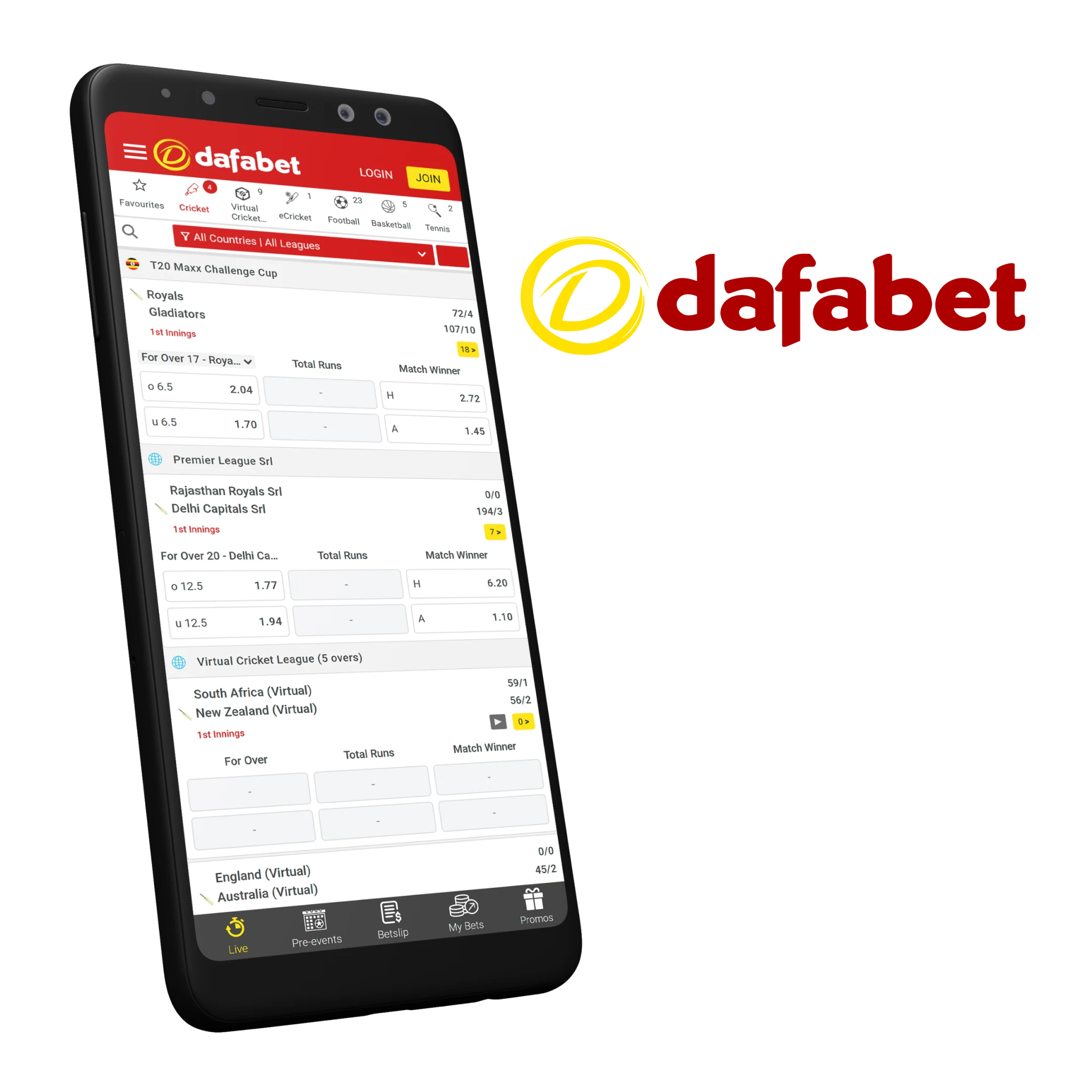 Dafabet APK for weekly cricket cashback and steady match coverage.