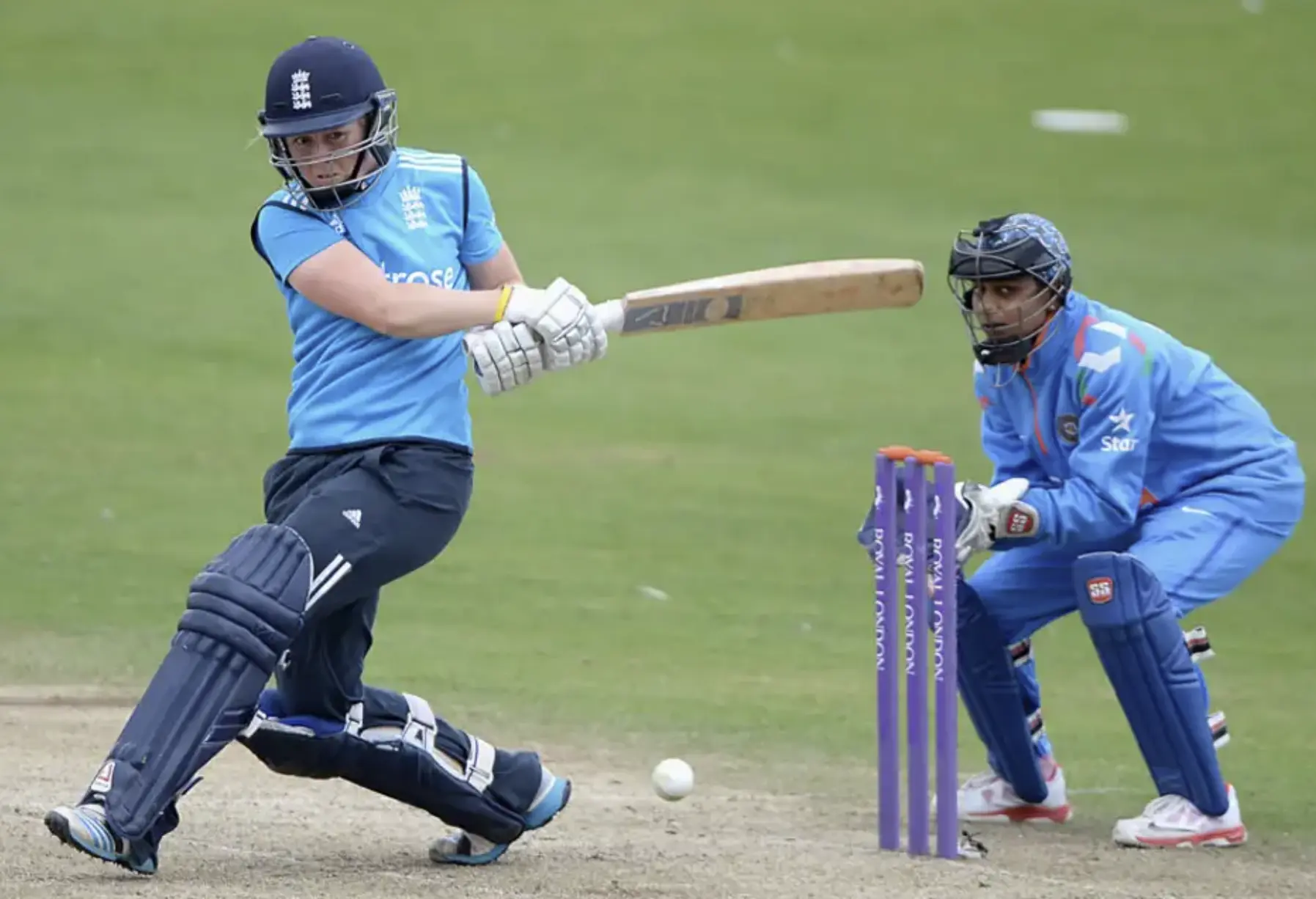 England Women defeat India Women by 42 Runs.