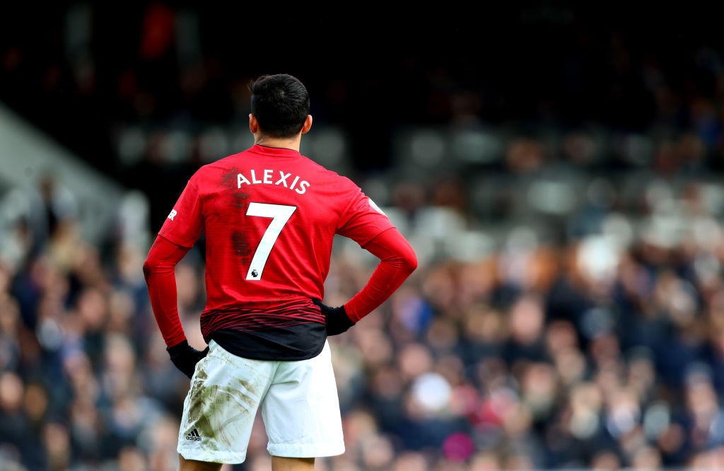 Alexis Sanchez made 45 appearances for Manchester United