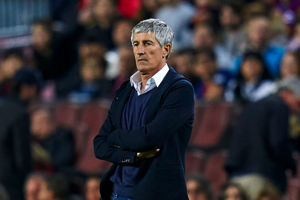 Barcelona have accepted Josep Bartomeu's apology and have moved on, claims Quique Setien