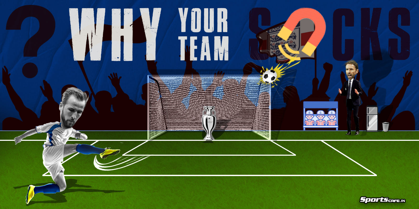 England have been placed in Group D for Euro 2020