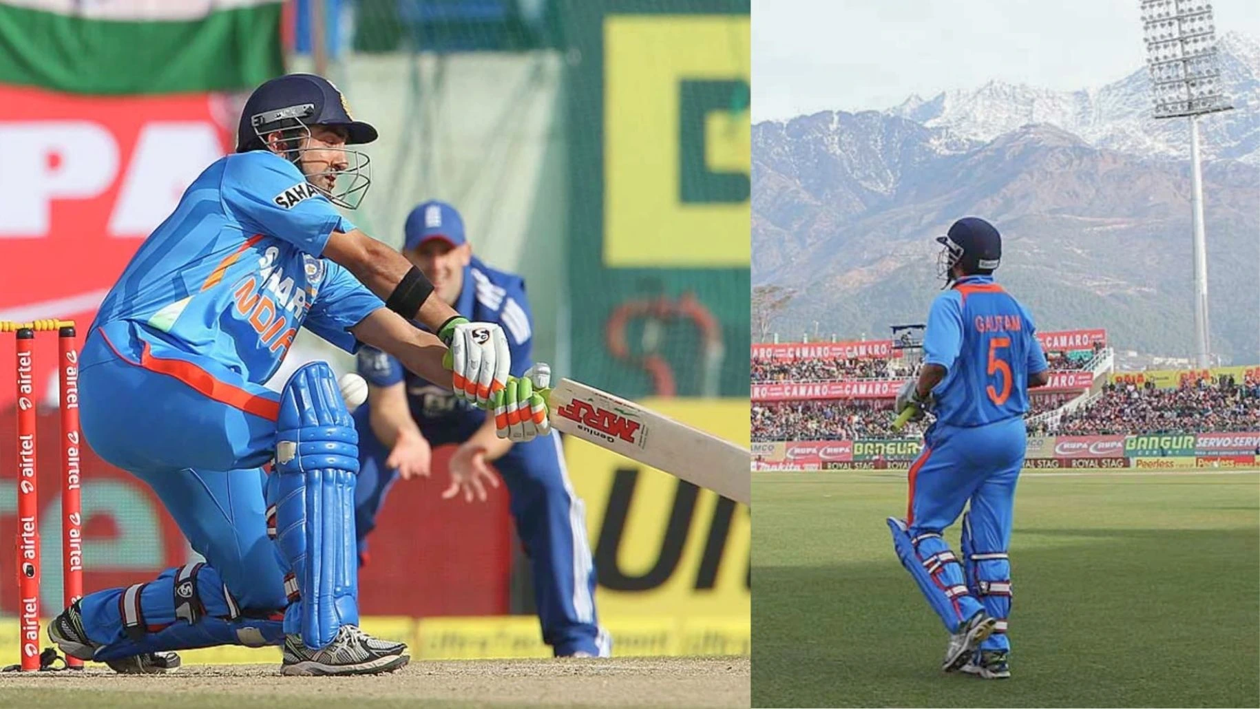 Gautam Gambhirs final ODI appearance was on 27 January 2013.