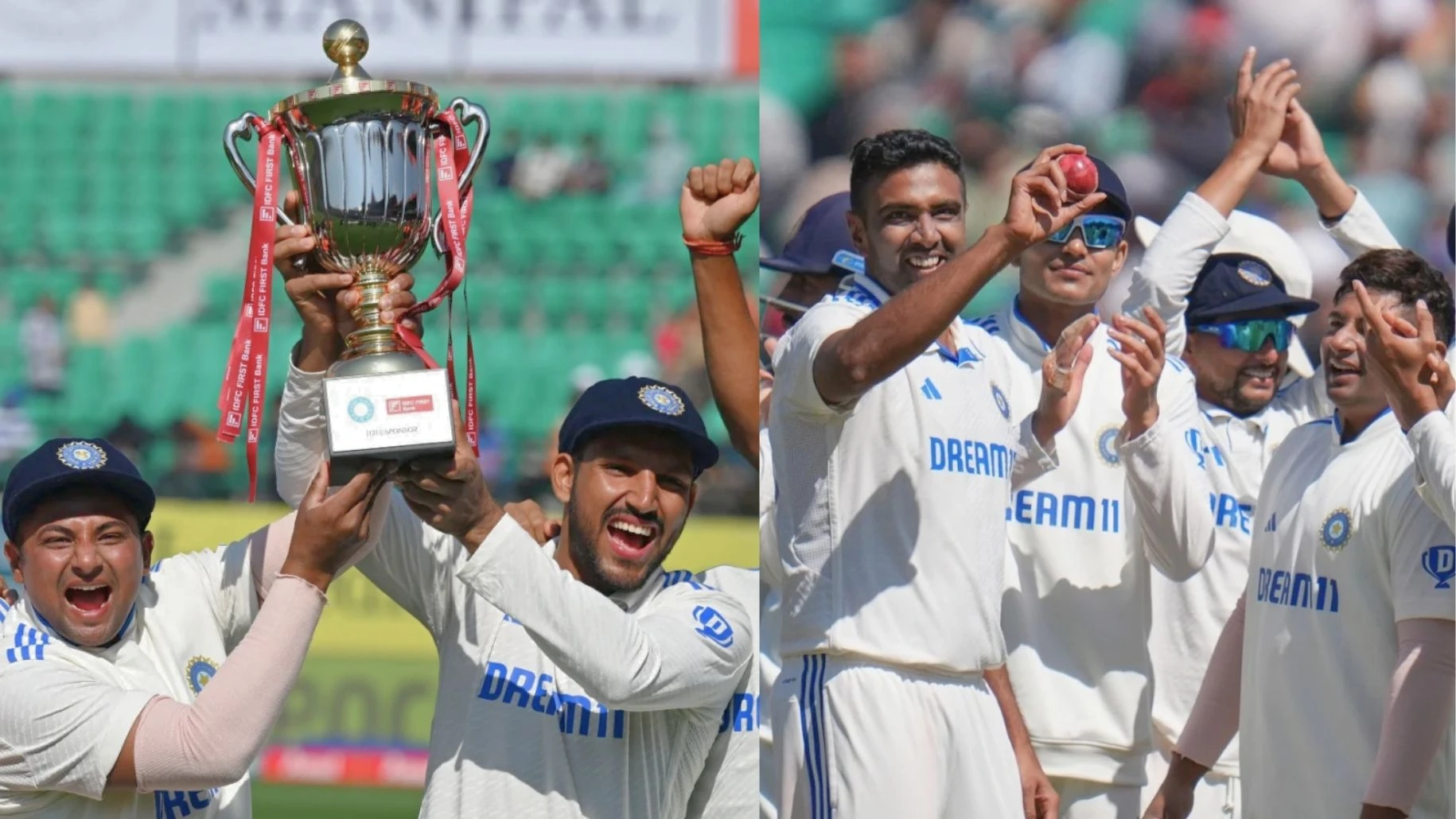 India crushes England in the 100th Test of Ashwin and Bairstow on 9 March 2024.