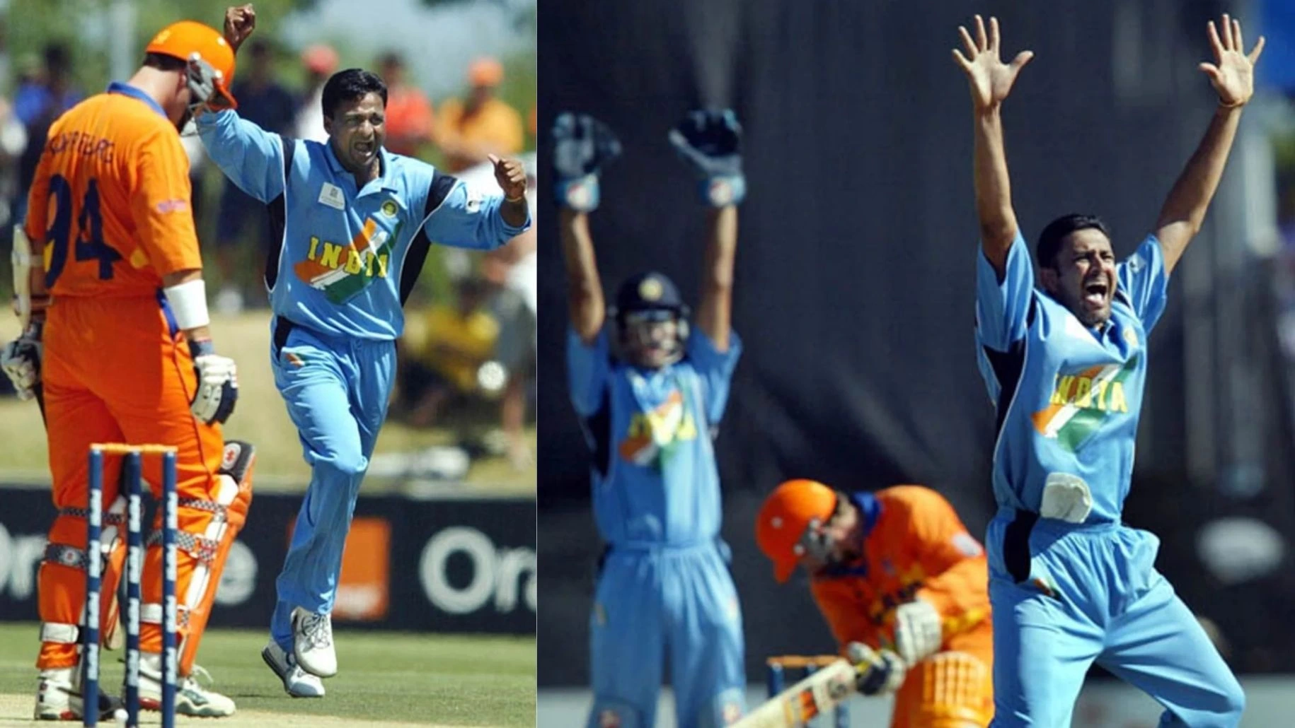 India won the World Cup opener, and Srinath reached 300 wickets on 12 February 2003.
