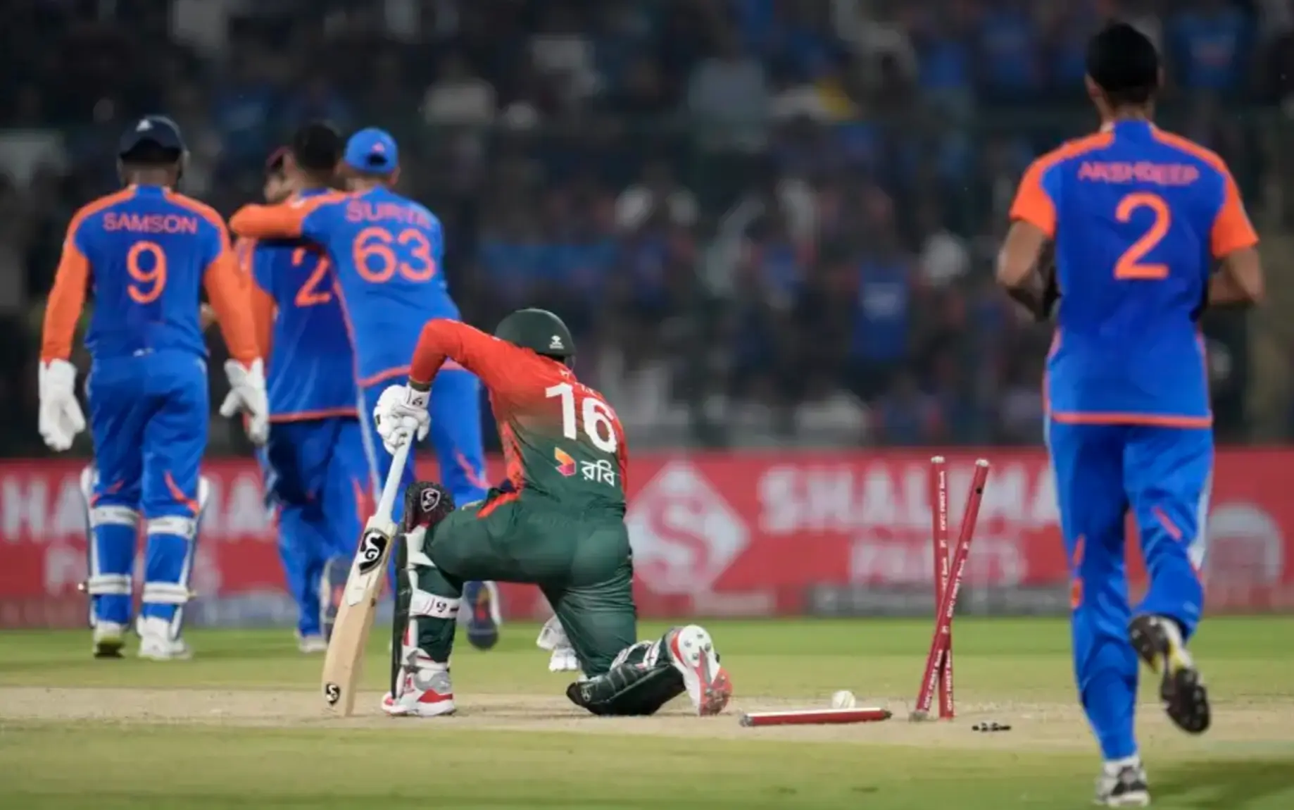 India defeated Bangladesh by 86 runs.