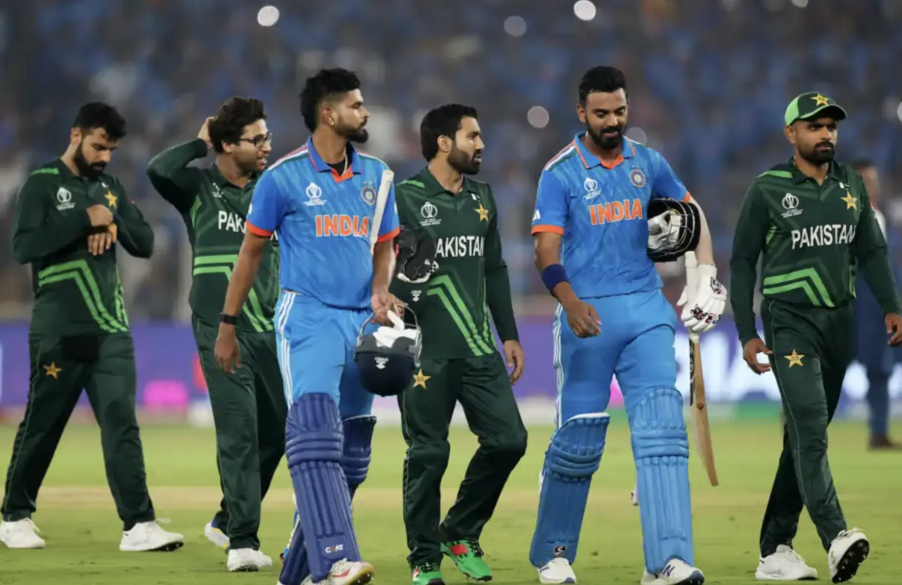 India defeated Pakistan by 7 wickets.