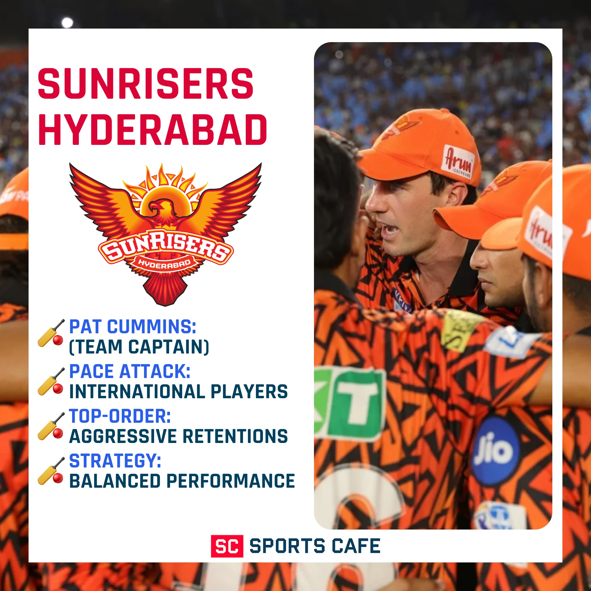 Sunrisers Hyderabad.