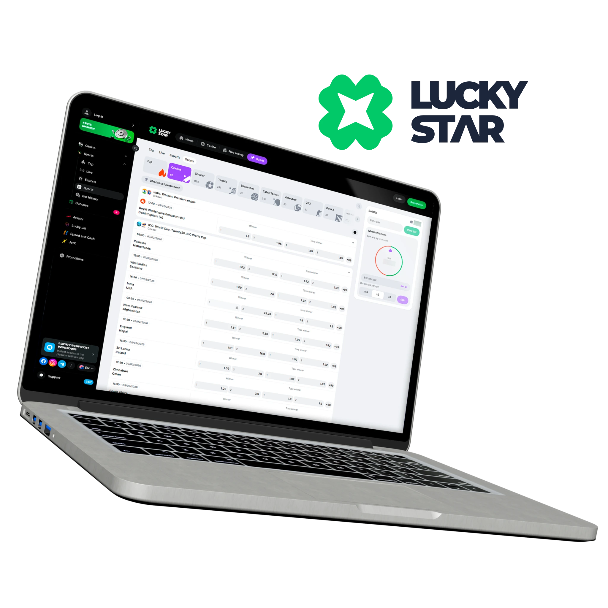 Lucky Star - 9,000+ Games and a Generous Loyalty Program.