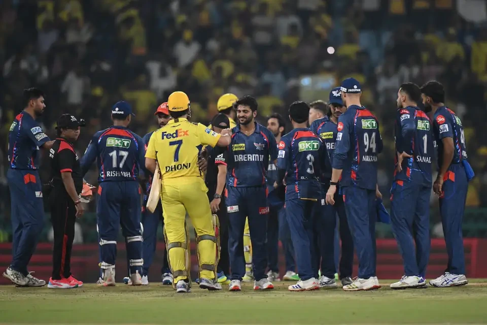 MS Dhoni smashed 26 runs off 11 balls against LSG.