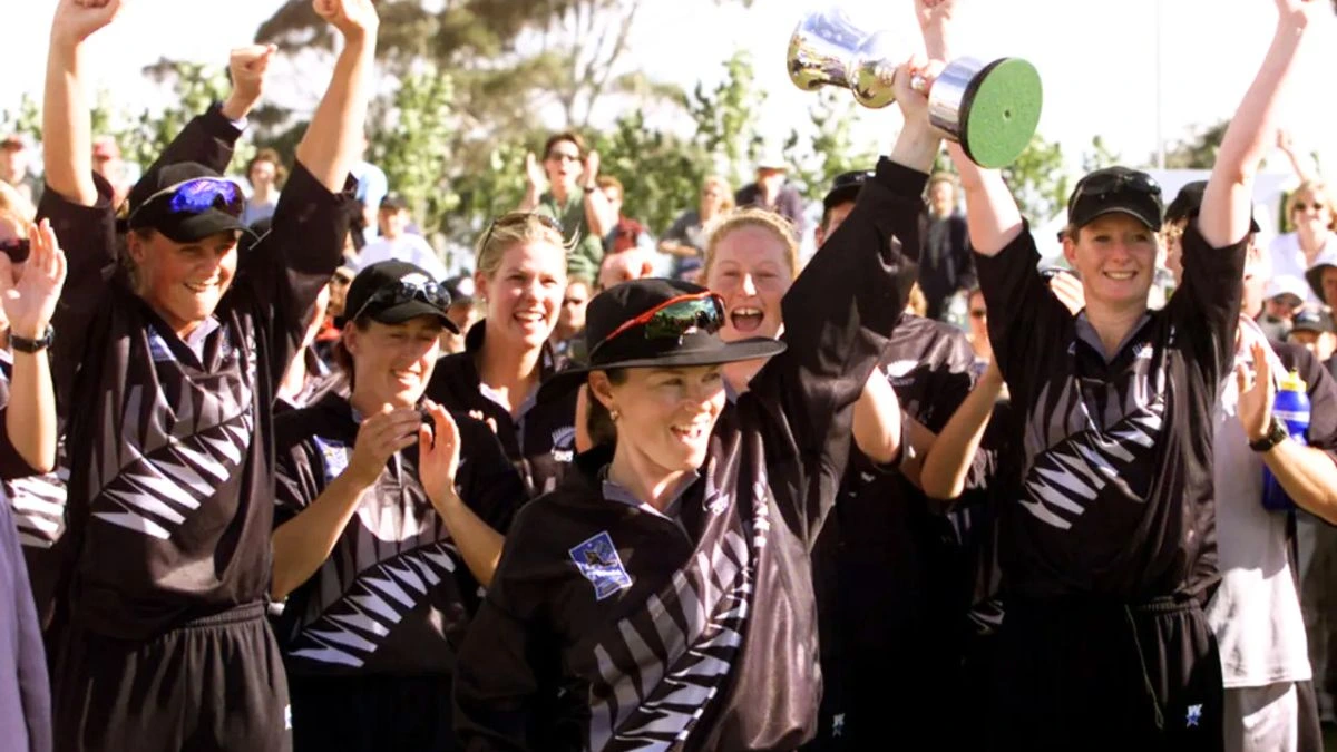 New Zealand claim first womens ODI World Cup title on December 23, 2000.