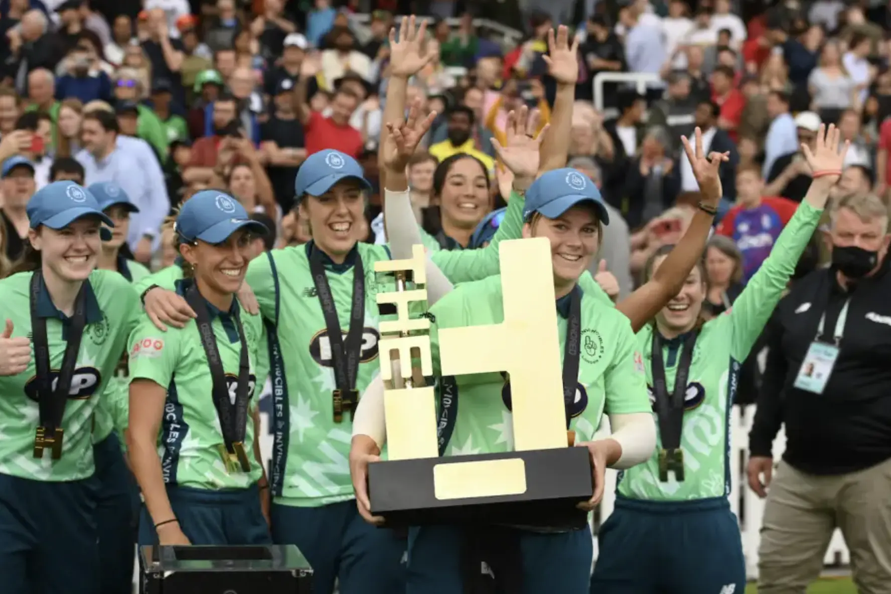 Oval Invincibles Women won the Hundred Tournament 2021.