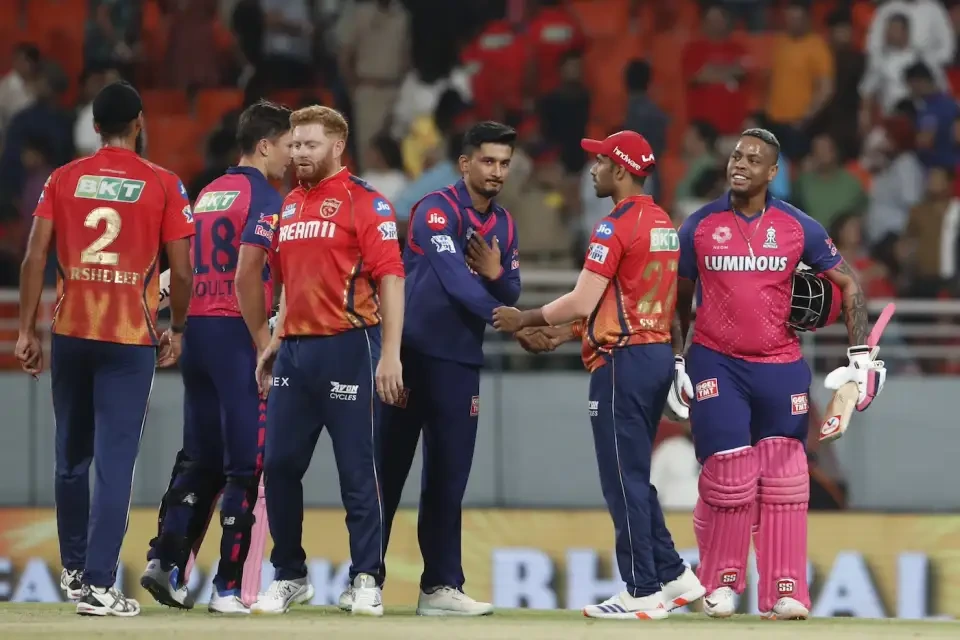 Rajasthan Royals defeated Punjab Kings by 3 wickets.