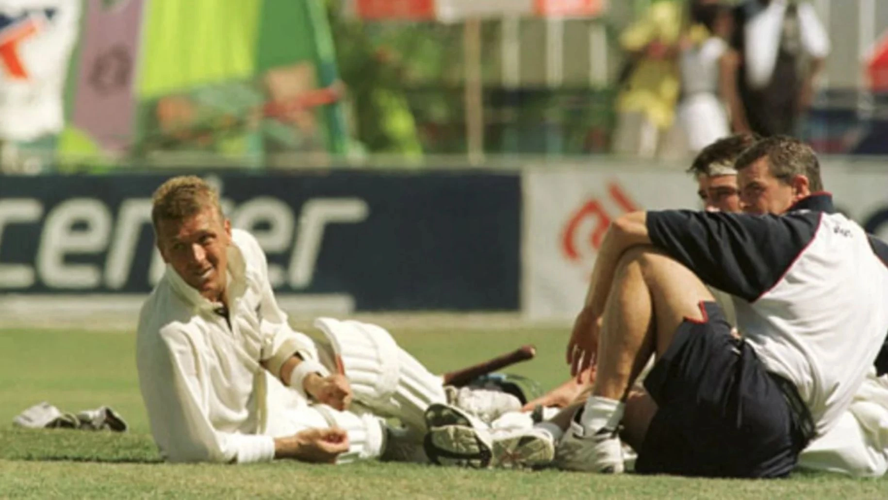 The first Test match between West Indies and England was abandoned after just 56 minutes of play on 29 January 1998.