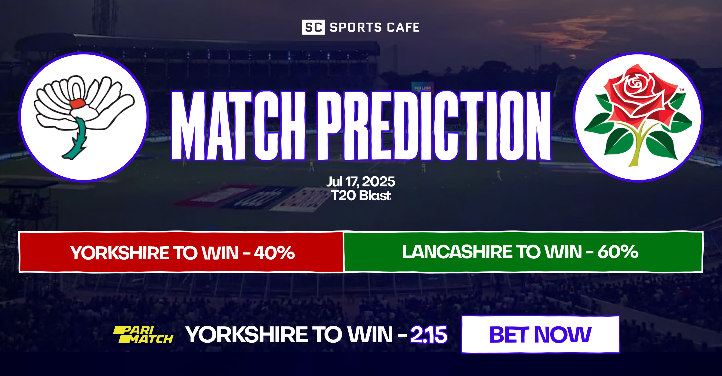 yorkshire vs lancashire match prediction.