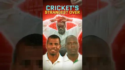 Cricket's Most Bizarre Over Ever! 🤔 #CricketFacts #cricket #viralvideo #cricketshorts